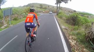 Tenerife road cycling with Domenico Pozzovivo [upl. by Christianson]