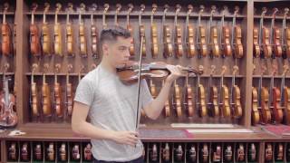 Hendryk Jacobs Amsterdam c 1675  Violin Demonstration [upl. by Agneta]