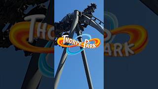 The Top 5 Rollercoasters at Thorpe Park thorpepark themepark [upl. by Nareik]