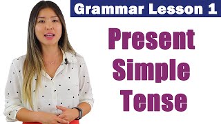 Learn Present Simple Tense  English Grammar Course 1 [upl. by Durand]