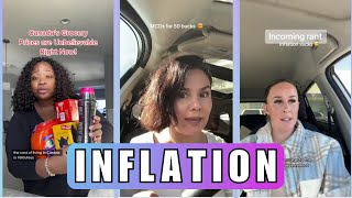 Inflation amp Groceries Viral TikTOK Rants Compilation on Food Prices  2024 Cost of Living Crisis [upl. by Tedder]