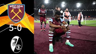 West Ham 50 Freiburg  KUDUS SCORES AMAZING GOAL [upl. by Moss]