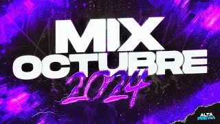 MIX OCTUBRE 2024 🔥 LO MAS ESCUCHADO REGGAETON  CACHENGUE  ALTA PREVIA 🔥 [upl. by Enaamuj]