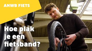 Je fietsband plakken tips van een fietsenmaker  ANWB Fiets [upl. by Eisac861]