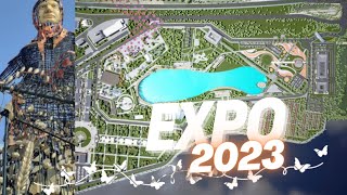 Kahramanmaraş Expo2023 Alanı  Kelebek Bahçesi Ülkeler Bahçesi Toprak Ana [upl. by Aihsena]