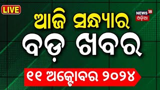 Live  ଆଜି ସନ୍ଧ୍ୟାର ବଡ଼ ଖବର  Breaking News Subhadra Yojana  Mohan Majhi  Ratan Tata  Odia News [upl. by Nyral]