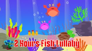 Lullaby for babies to go to sleep Freshwater aquarium fish Swimming fish relaxing video [upl. by Ayama832]