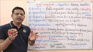 Anticoagulant Part 04 Heparin  Heparin Anticoagulants  Anticoagulants Examples Heparin Drug [upl. by Keenan]