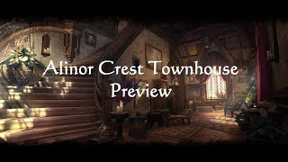 ESO Fashion Alinor Crest Townhouse Preview [upl. by Ainez]