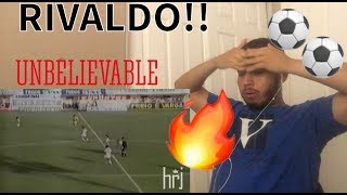 RIVALDO • BEST GOALS EVER  REACTION INSANE [upl. by Euqirne]