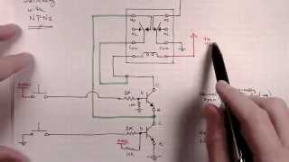 How to Build a Selectable Latching Relays Circuit  Part 2C  Low Side Switching [upl. by Oneg]