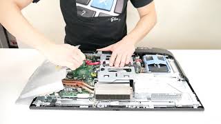 How To Replace Upgrade RAM  Dell Optiplex AIO Computer [upl. by Nosyrb466]