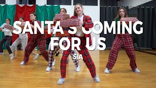 SIA  SANTAS COMING FOR US  Dance choreography by Barbee Sustarsic [upl. by Ferdinand]