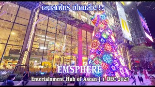 4K HDR  Emsphere  The Opening  The Luxury Mall On Sukhumvit Road  1 Dec 2023 [upl. by Cosetta407]