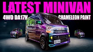 DA17V 4x2 LATEST MINI VAN CHAMELEON PAINT FULL REVIEW [upl. by Assiran]