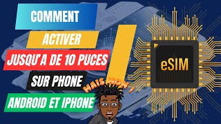 Comment ACHETERCONVERTIR une carte SIM en eSIM et comment lACTIVER sur iPhone et Android [upl. by Boles869]