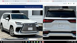 Lexus LX570 Price Pakistan 2024 l CustomDuty l Newshape 3500cc l HowToImportfromJapanAuction Costing [upl. by Nesnah]