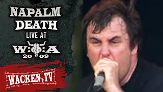 Napalm Death  3 Songs  Live at Wacken Open Air 2009 [upl. by Ellekram]