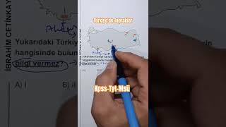 Türkiyede TopraklarTürkiye İklimi keşfet kpss yks tyt msü kpssönlisans kpssortaöğretim [upl. by Tniassuot]