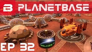 PlanetBase  Technocracy At Last  Ep 32 Space Survival Strategy Gameplay [upl. by Hplodnar]