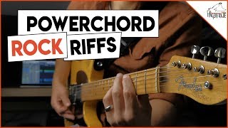 13 Gitarren Lieder NUR mit Powerchords [upl. by Anelem218]