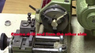 Making a ROTARY STEAM VALVE on the EMCO UNIMAT SL Lathe [upl. by Sylvester]