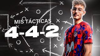 Mis TACTICAS e INSTRUCCIONES 442  FC 24 [upl. by Sim]