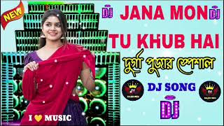 Janeman Tu Khub Hai Hindi 2024 New Style DJ Full Dance Mix Durga Puja Special djrajibmix009 [upl. by Atiniv492]