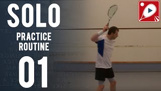 5 Solo Drills EVERY Squash Player Should Try [upl. by Festatus28]