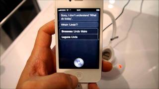 iPhone4Sの「Siri」に全然英語が通じない  I and Siri cant understand each other [upl. by Godiva304]