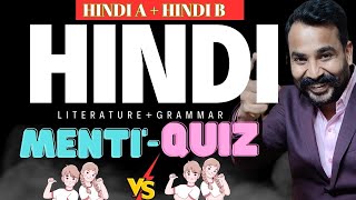 HINDIA  HINDI B FULL REVISION MARATHON MOST IMPORTANT QUESTION OF HINDI MENTI QUIZ LIVE CLASS 10 [upl. by Gibbons488]