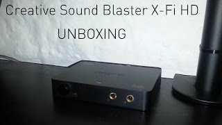 CREATIVE XFI HD Sound Blaster  Unboxing Deutsch [upl. by Tsuda839]