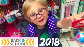 CHASSE AUX FOURNITURES SCOLAIRES 2018  BACK TO SCHOOL [upl. by Ahsym]