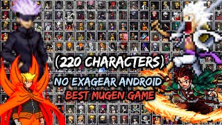 Update  Anime CrossOver Mugen 220 Characters  Jump Ulttimate Stars APK Android [upl. by Dez434]