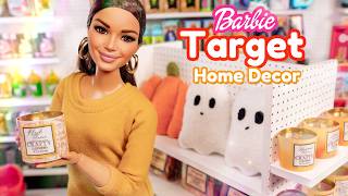 I Made A Barbie Sized Target Now Let’s Make Mini Fall Home Decor [upl. by Intyre]