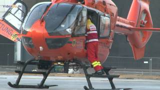 Internistischer Notfall im Hauptbanhof Duisburg Notarzt und Hubschrauber im Einsatz [upl. by Skricki]