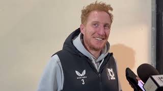 PRESS CONFERENCE Dean Lewington touches on tying an EFL record [upl. by Eeliah]