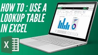 How To  Use a lookup table in excel [upl. by Jit]