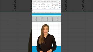 ExcelHacks Zeitachsen perfektionieren ⏰📊 excel exceltipps microsoft effizienz [upl. by Lynette]