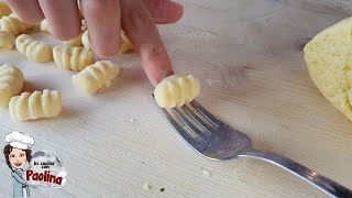 Gnocchi di patate fatti in casa Ricetta e consigli per fare gnocchi perfetti  cucina con Paolina [upl. by Naujyt46]