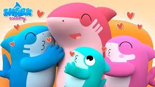 I LOVE you MOMMY BABY SHARK sings a song for his mom  Kids Learn About Family [upl. by Nomrah621]