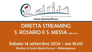 Vespri e S Messa del 14 settembre 2024 ore 1730  Basilica Santa Maria Nuova Abbiategrasso [upl. by Teirtza]