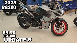 2025 NEW PULSAR RS200 LAUNCHED  FINALLY RS200 NEW GENERATION LAUNCH  NEW FEATURE PRICE [upl. by Tertias]