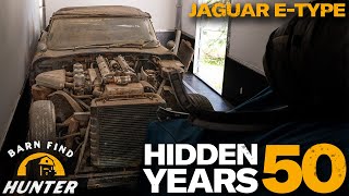 He Promised Them Rides Resurrecting a Jaguar EType amp Missing Parts Inside  Barn Find Hunter [upl. by Mercorr]