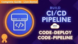 Build CI CD Pipeline with AWS CodeDeploy and AWS CodePipeline to deploy Nodejs app  Step By Step [upl. by Boorman]