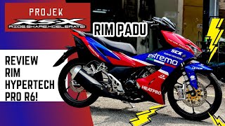 REVIEW RIM HYPERTECH PRO R6 HONDA RSX KELIHATAN LINCAH [upl. by Karee]