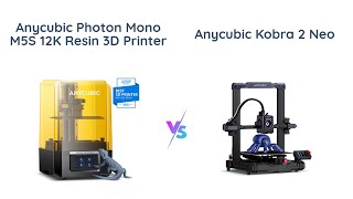 Anycubic Photon Mono M5s vs Kobra 2 Neo 🆚 3D Printer Comparison [upl. by Nylacaj]