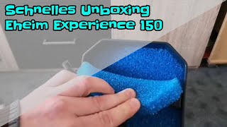 Ep 4  Eheim Experience 150 2422  schnelles Unboxing [upl. by Snashall]