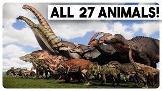 ALL 27 DINOSAURS with Nigel Marven  Prehistoric Kingdom [upl. by Nahtanohj]