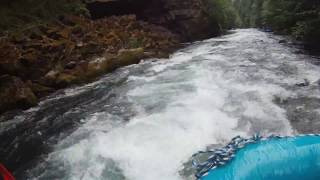 White Salmon Rafting with Kids June 2015 [upl. by Noswad165]